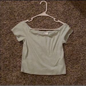 🛑 Traded 🛑 Light Blue Crop Top